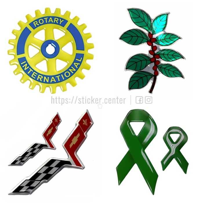 ▷ Stickers GOTA de RESINA 【3D】 con tu LOGO y/o Diseño ▷ Stickers GOTA de RESINA 【3D】 con tu LOGO y/o Diseño