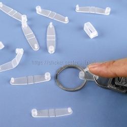 ▷ Clips Plásticos para Llaveros 【Broches Plásticos Multiusos】