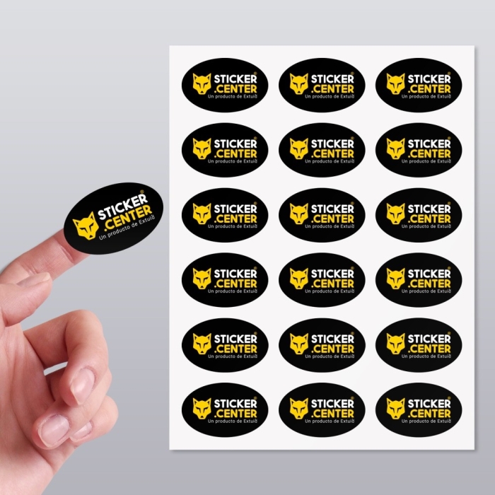 ▷ Etiquetas AUTOADHESIVAS 【Personalizables】 Full Color