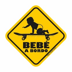 ▷ Bebé a Bordo PEGATINA Adhesiva para AUTOS ?