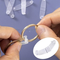 ▷ Clips Plásticos para Llaveros 【Broches Plásticos Multiusos】