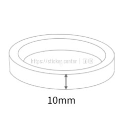 ▷ Cinta TÉRMICA 10mm x 33m 【Sublimación, DTF y Vinil】